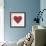 Rustic Valentine Heart I-Kathleen Parr McKenna-Framed Premium Giclee Print displayed on a wall