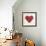 Rustic Valentine Heart I-Kathleen Parr McKenna-Framed Premium Giclee Print displayed on a wall
