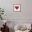 Rustic Valentine Heart I-Kathleen Parr McKenna-Framed Art Print displayed on a wall