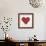 Rustic Valentine Heart I-Kathleen Parr McKenna-Framed Art Print displayed on a wall