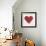 Rustic Valentine Heart I-Kathleen Parr McKenna-Framed Art Print displayed on a wall