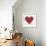 Rustic Valentine Heart I-Kathleen Parr McKenna-Framed Art Print displayed on a wall