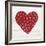 Rustic Valentine Heart II-Kathleen Parr McKenna-Framed Art Print