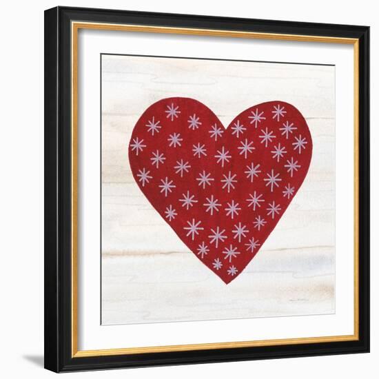 Rustic Valentine Heart II-Kathleen Parr McKenna-Framed Premium Giclee Print