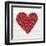 Rustic Valentine Heart II-Kathleen Parr McKenna-Framed Art Print