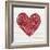 Rustic Valentine Heart III-Kathleen Parr McKenna-Framed Premium Giclee Print