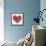 Rustic Valentine Heart III-Kathleen Parr McKenna-Framed Stretched Canvas displayed on a wall