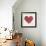 Rustic Valentine Heart III-Kathleen Parr McKenna-Framed Art Print displayed on a wall