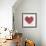 Rustic Valentine Heart III-Kathleen Parr McKenna-Framed Art Print displayed on a wall