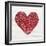 Rustic Valentine Heart III-Kathleen Parr McKenna-Framed Art Print