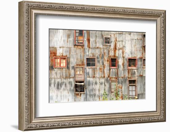 Rustic Wall and Windows-jkraft5-Framed Photographic Print