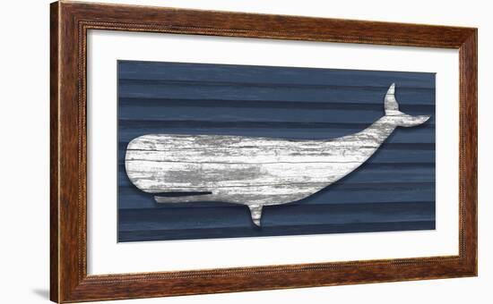 Rustic Whale-Sparx Studio-Framed Giclee Print