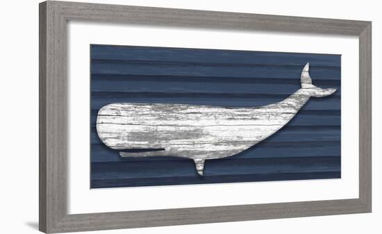 Rustic Whale-Sparx Studio-Framed Giclee Print