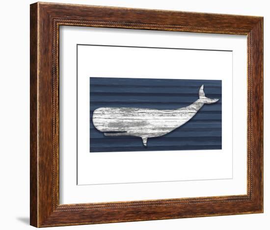 Rustic Whale-Sparx Studio-Framed Art Print