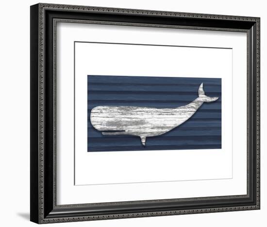 Rustic Whale-Sparx Studio-Framed Art Print