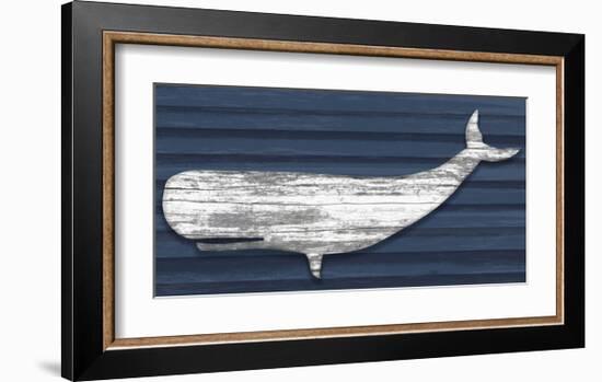 Rustic Whale-Sparx Studio-Framed Art Print