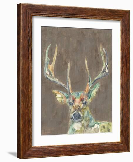 Rustic Wildlife I-Jennifer Goldberger-Framed Art Print