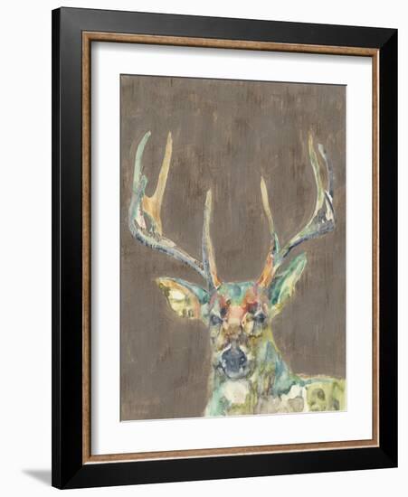 Rustic Wildlife I-Jennifer Goldberger-Framed Art Print