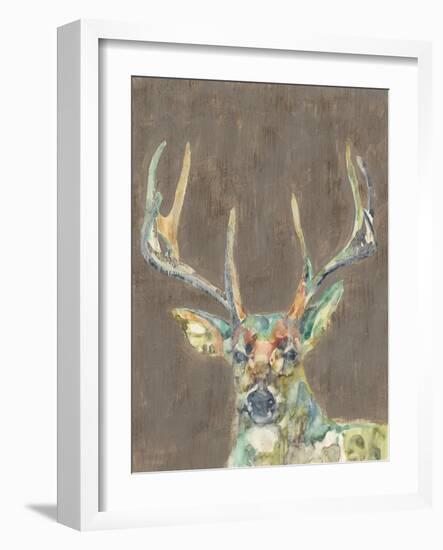 Rustic Wildlife I-Jennifer Goldberger-Framed Art Print