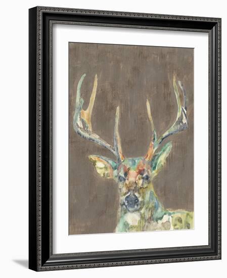 Rustic Wildlife I-Jennifer Goldberger-Framed Art Print