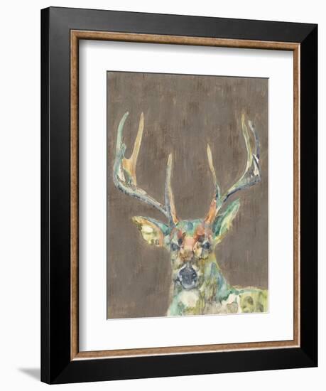 Rustic Wildlife I-Jennifer Goldberger-Framed Premium Giclee Print