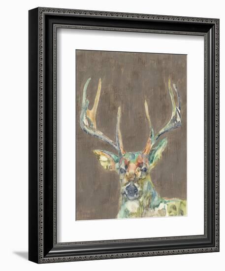 Rustic Wildlife I-Jennifer Goldberger-Framed Premium Giclee Print