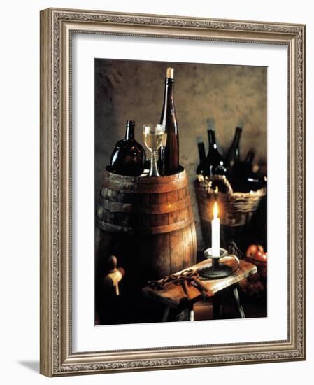 Rustic Wine Setting-Bodo A^ Schieren-Framed Photographic Print