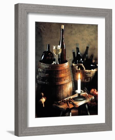 Rustic Wine Setting-Bodo A^ Schieren-Framed Photographic Print