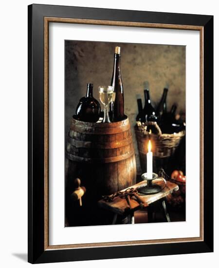 Rustic Wine Setting-Bodo A^ Schieren-Framed Photographic Print