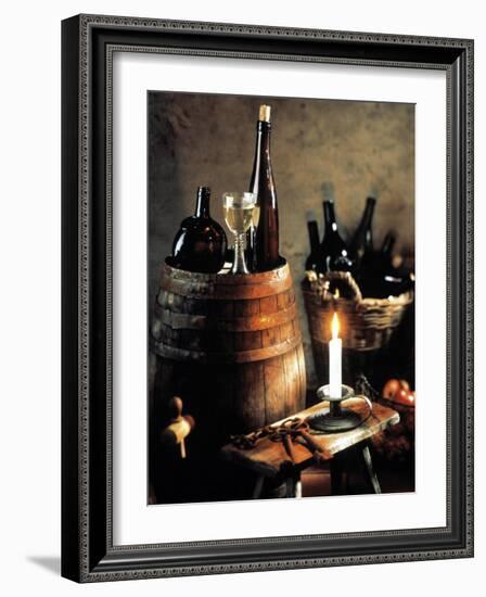 Rustic Wine Setting-Bodo A^ Schieren-Framed Photographic Print