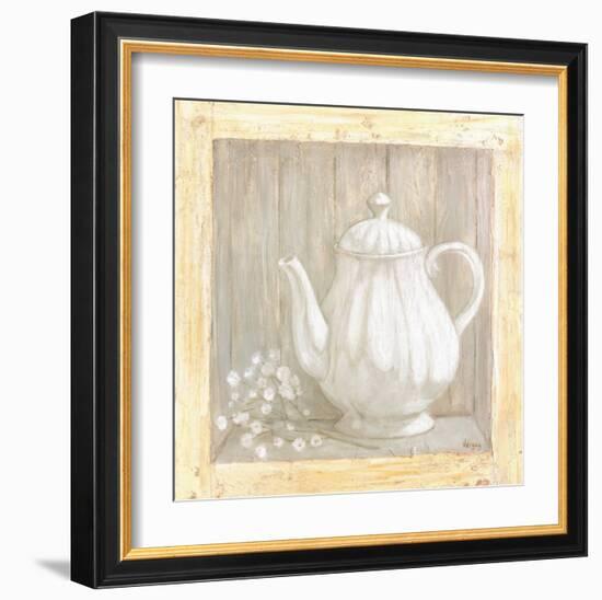 Rustics Cabinets II-null-Framed Art Print