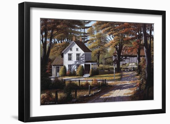 Rustling Leaves-Bill Saunders-Framed Giclee Print