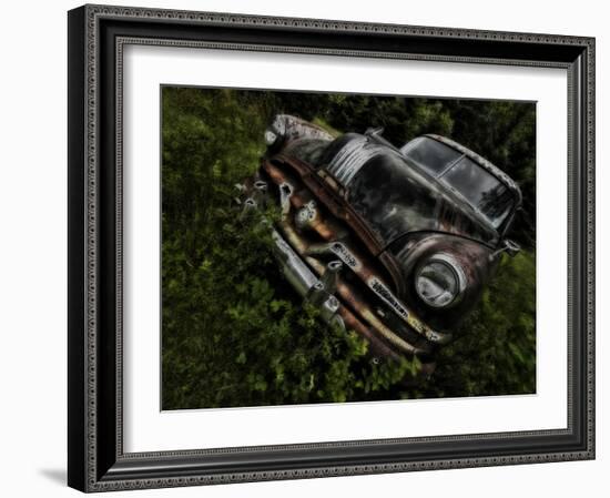 Rusty Auto III-PHBurchett-Framed Photographic Print