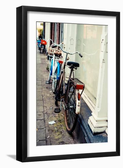 Rusty Bike-Erin Berzel-Framed Photographic Print