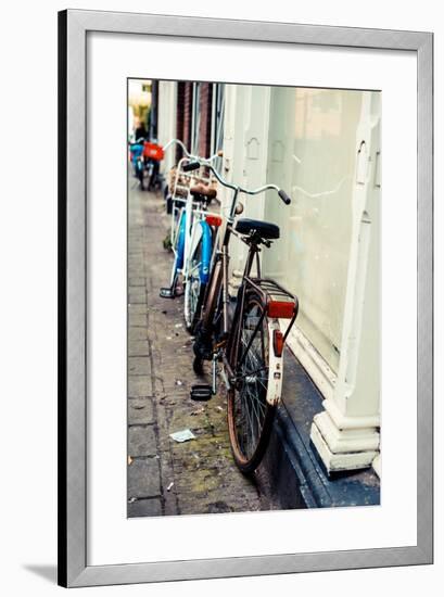 Rusty Bike-Erin Berzel-Framed Photographic Print