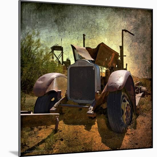 Rusty Old Truck in America-Salvatore Elia-Mounted Photographic Print