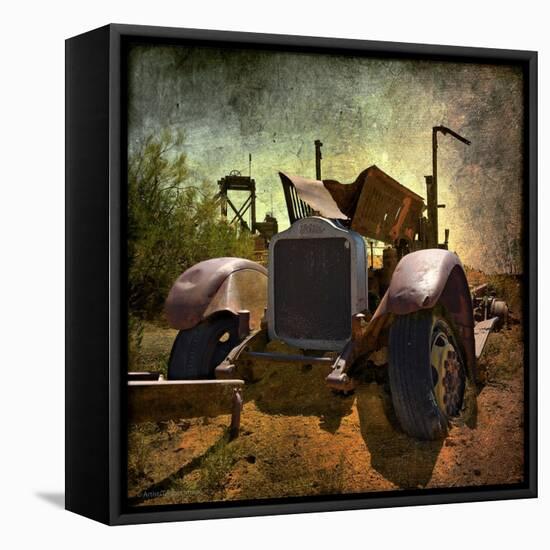 Rusty Old Truck in America-Salvatore Elia-Framed Premier Image Canvas