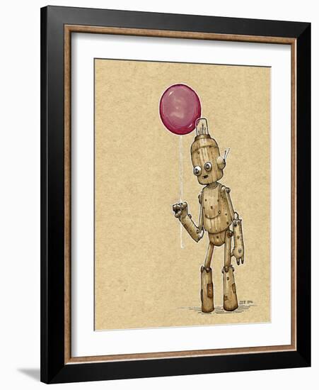 Rusty Robot Balloon-Craig Snodgrass-Framed Giclee Print