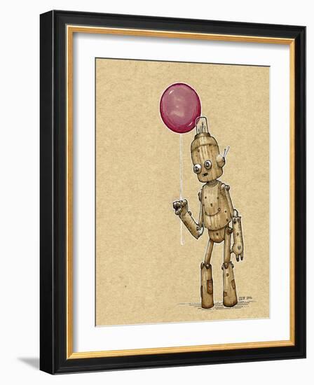 Rusty Robot Balloon-Craig Snodgrass-Framed Giclee Print