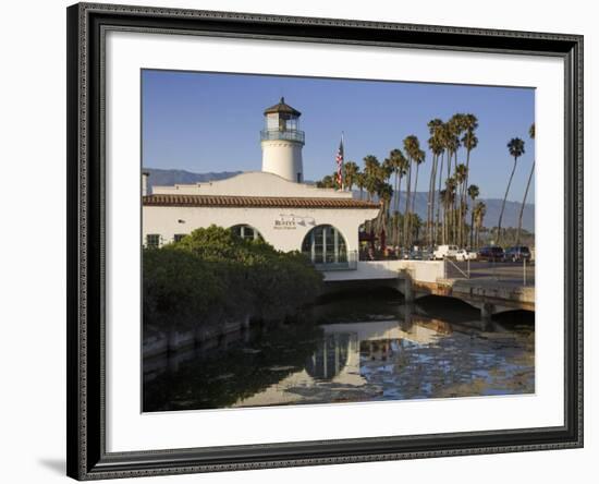 Rusty's Pizza Parlor, Cabrillo Boulevard, Santa Barbara Harbor, California-Richard Cummins-Framed Photographic Print