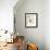Rusty Sienna Leaves II-Jennifer Goldberger-Framed Art Print displayed on a wall
