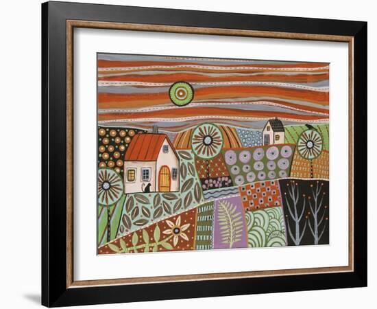 Rusty Sky 1-Karla Gerard-Framed Giclee Print