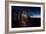 Rusty Train Relics in the Train Graveyard in Uyuni at Sunset-Alex Saberi-Framed Photographic Print