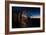 Rusty Train Relics in the Train Graveyard in Uyuni at Sunset-Alex Saberi-Framed Photographic Print