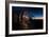 Rusty Train Relics in the Train Graveyard in Uyuni at Sunset-Alex Saberi-Framed Photographic Print