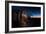 Rusty Train Relics in the Train Graveyard in Uyuni at Sunset-Alex Saberi-Framed Photographic Print