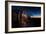 Rusty Train Relics in the Train Graveyard in Uyuni at Sunset-Alex Saberi-Framed Photographic Print