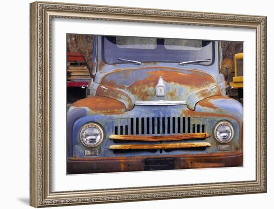 Rusty Truck, Palouse, Washington-Art Wolfe-Framed Art Print