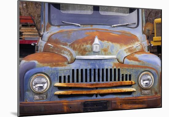 Rusty Truck, Palouse, Washington-Art Wolfe-Mounted Art Print