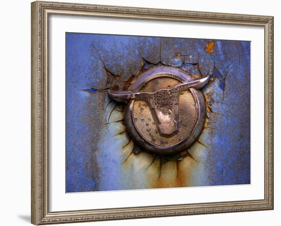 Rusty Trucks at Old Car City, Georgia, USA-Joanne Wells-Framed Photographic Print